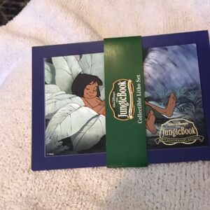 Disney Jungle Book Litho Set - Green & Purple